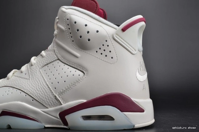 Cheap Maroon Jordan Retro Air 384664-116 6 white 0714